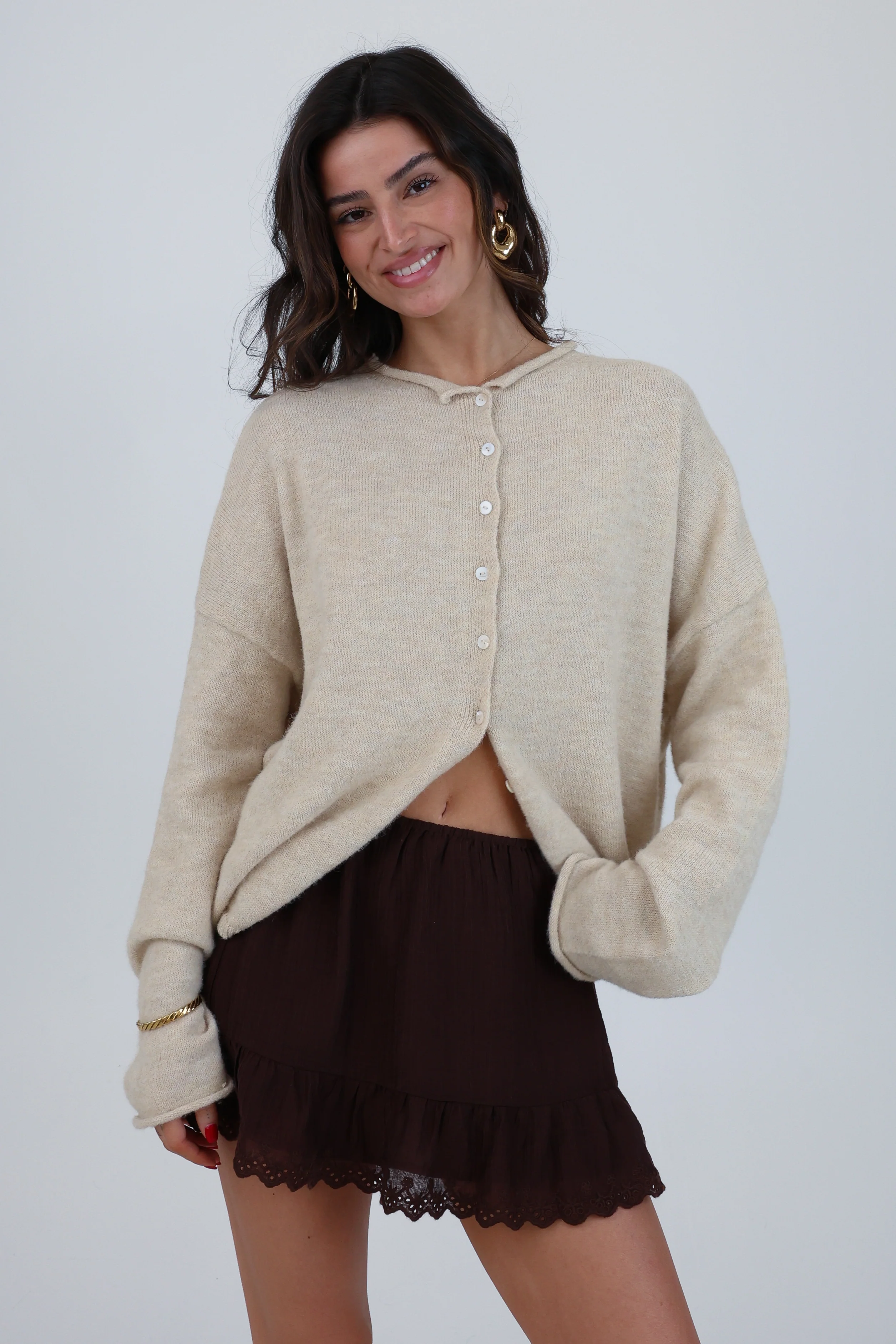 Amelia Skirt in Brown