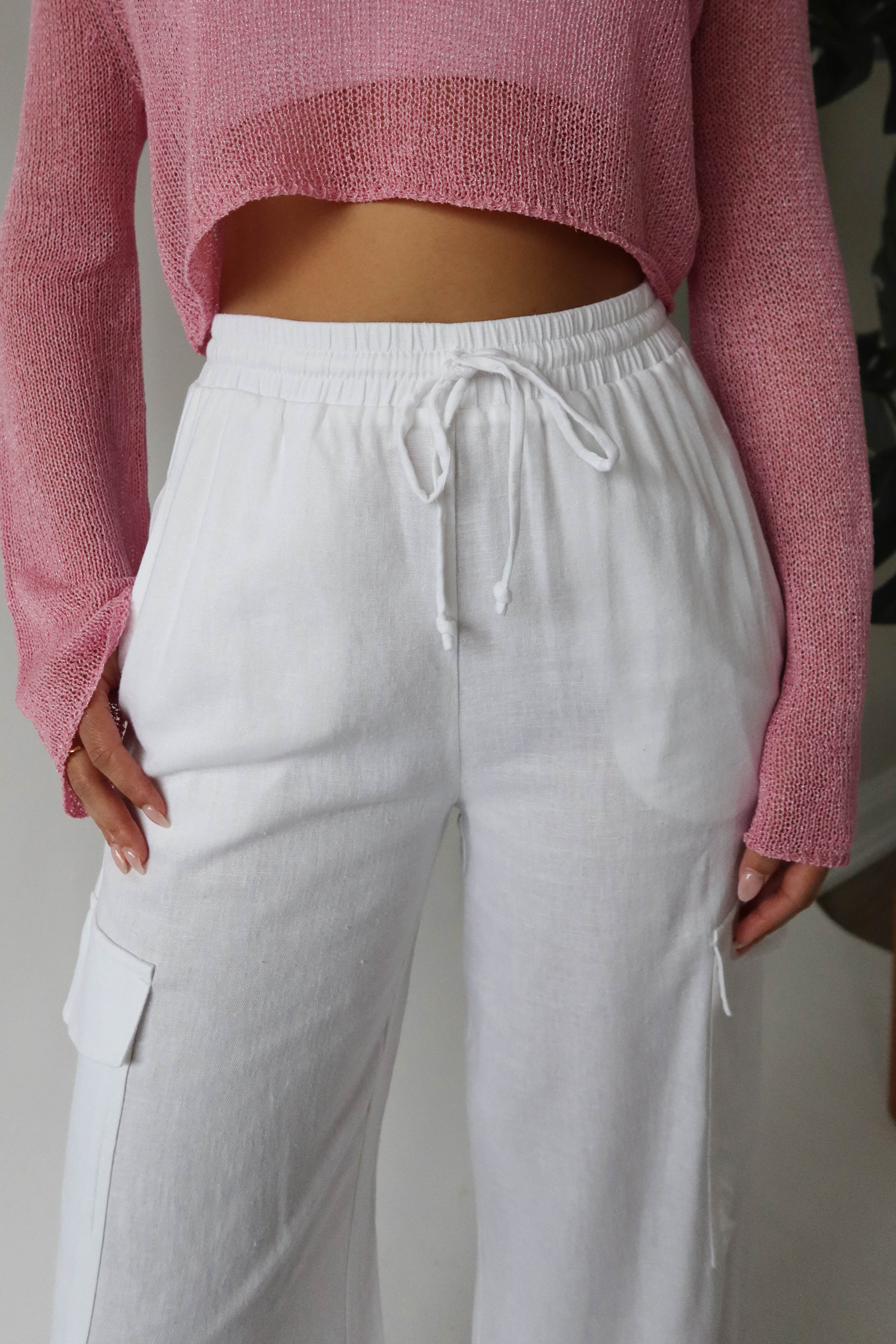 Catalina Pants in White - Image 5