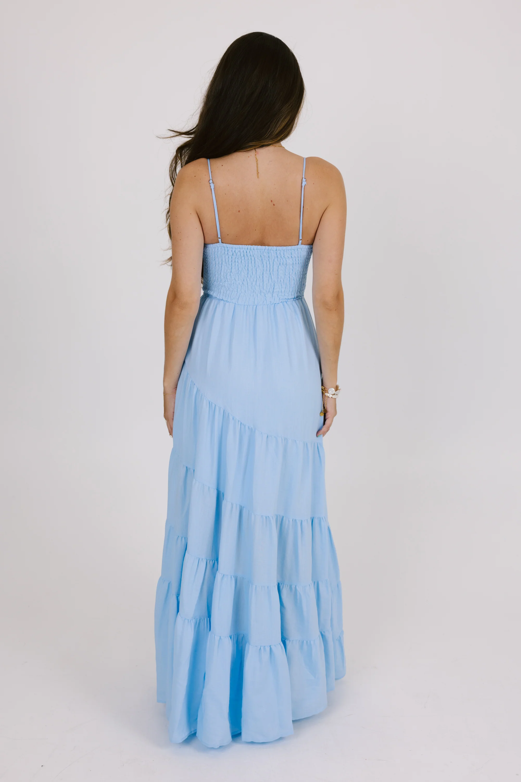 Catching Feelings Dress in Blue - Image 4