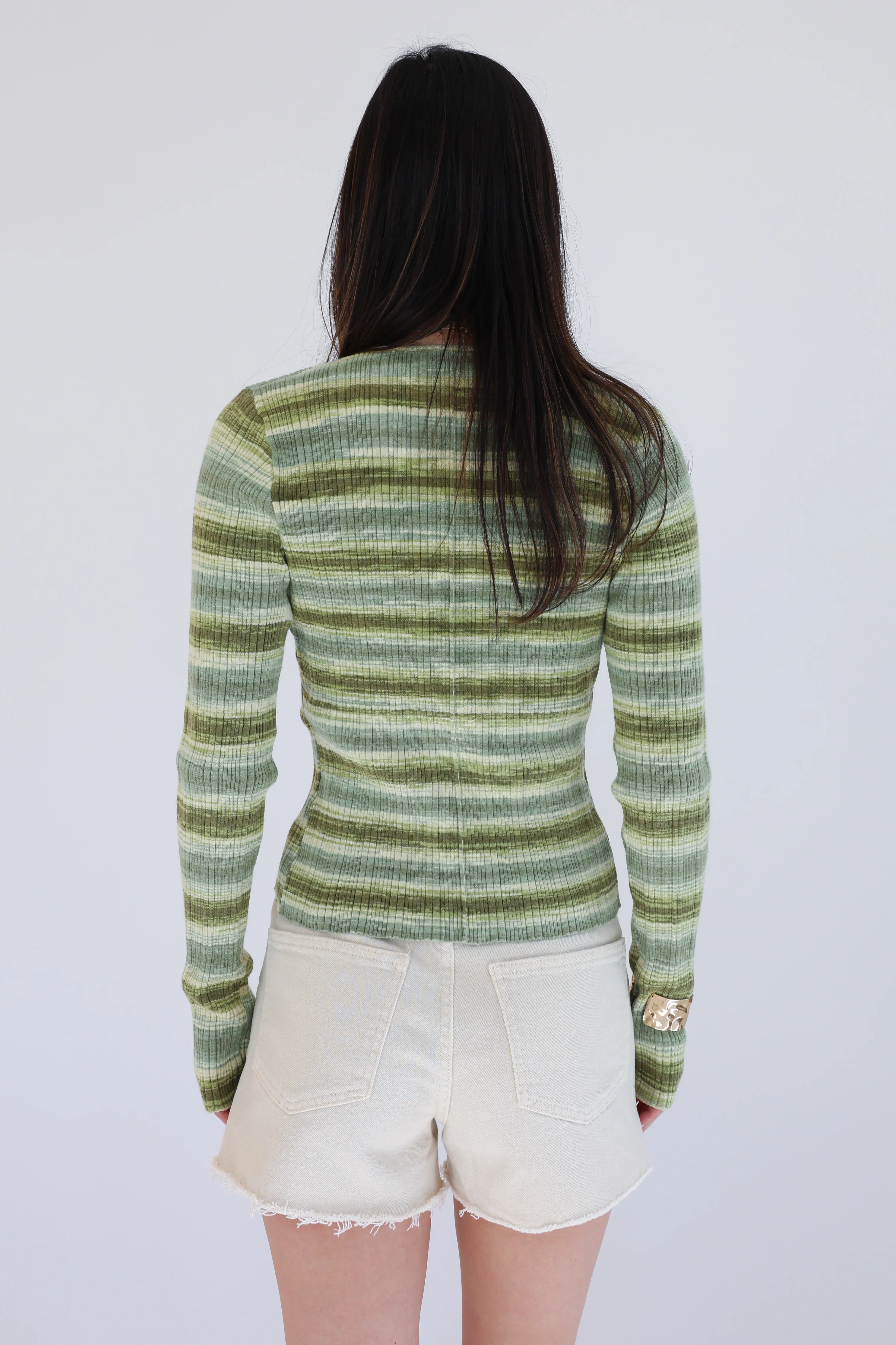 Cool Down Shorts in Ecru - Image 5