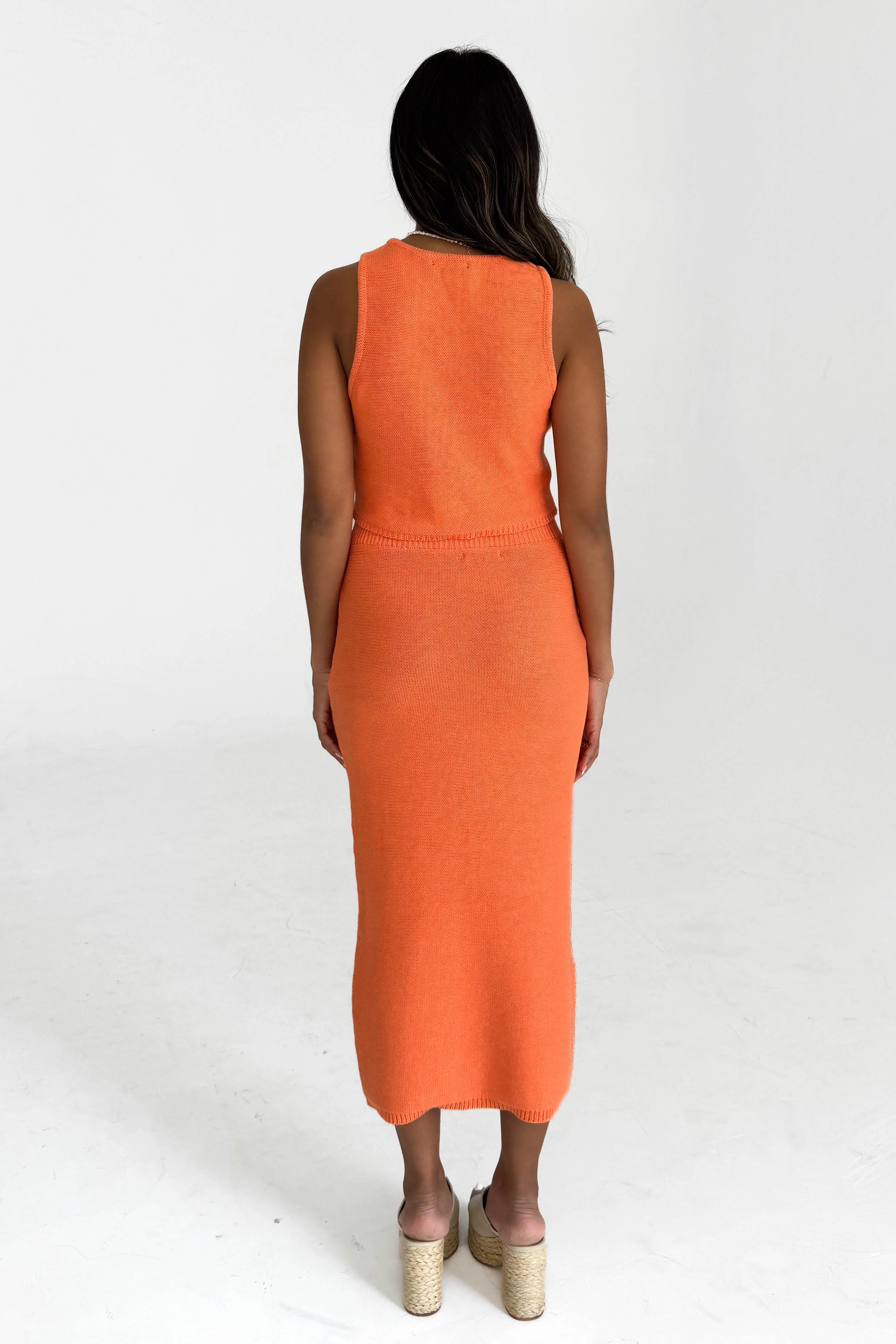 Crushing On You Skirt in Orange - Image 4