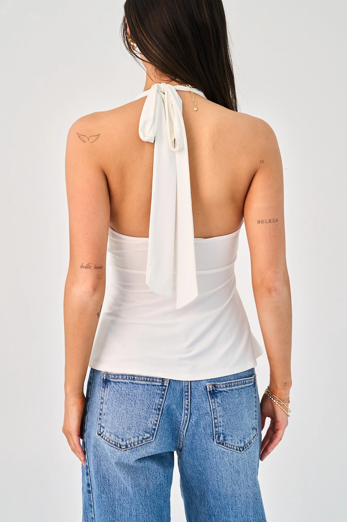 Downtown Top in White - Image 5