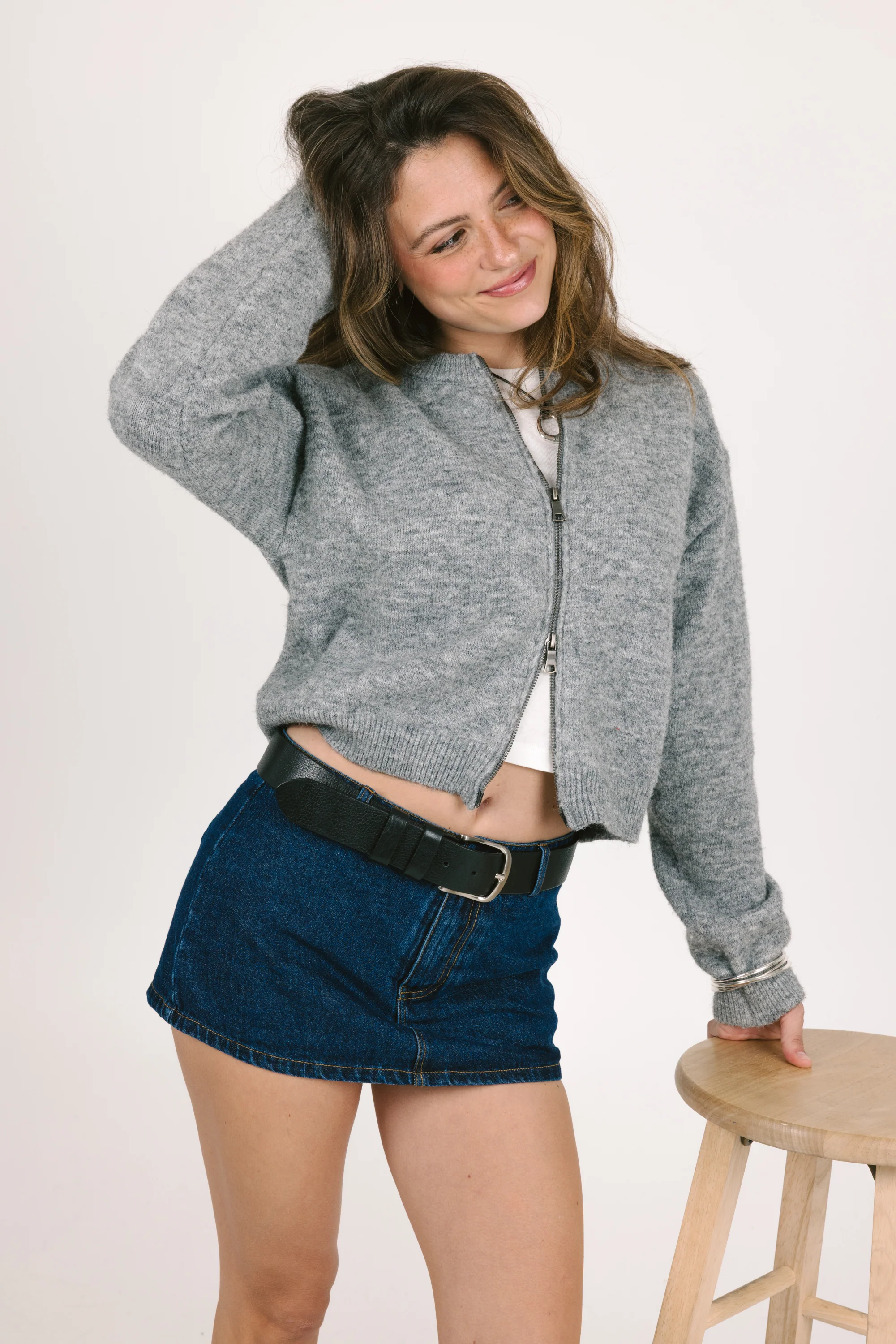 Fall Staple Zip Up