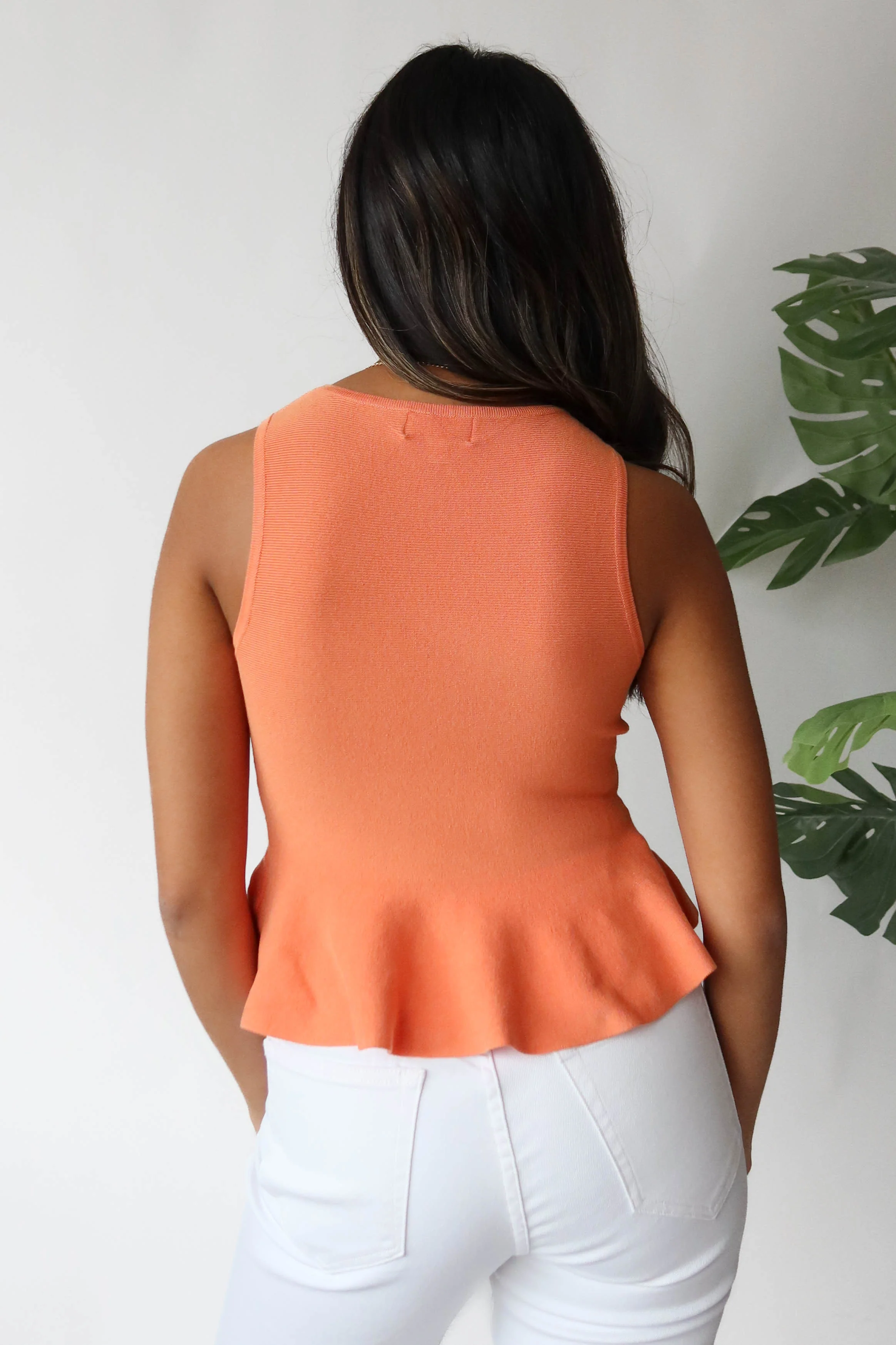Fallon Top in Orange - Image 4