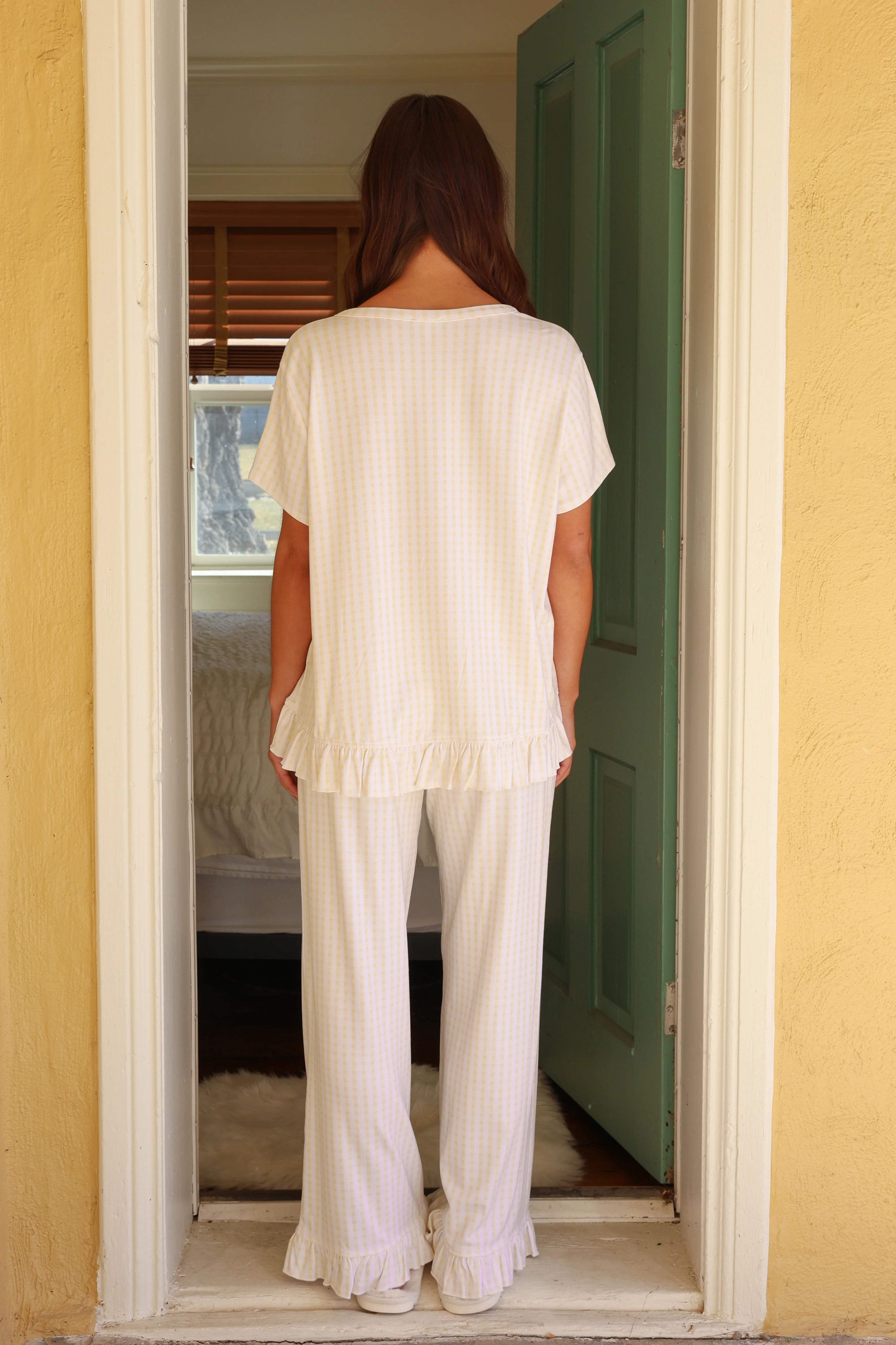 Gingham Girl Pants - Image 3