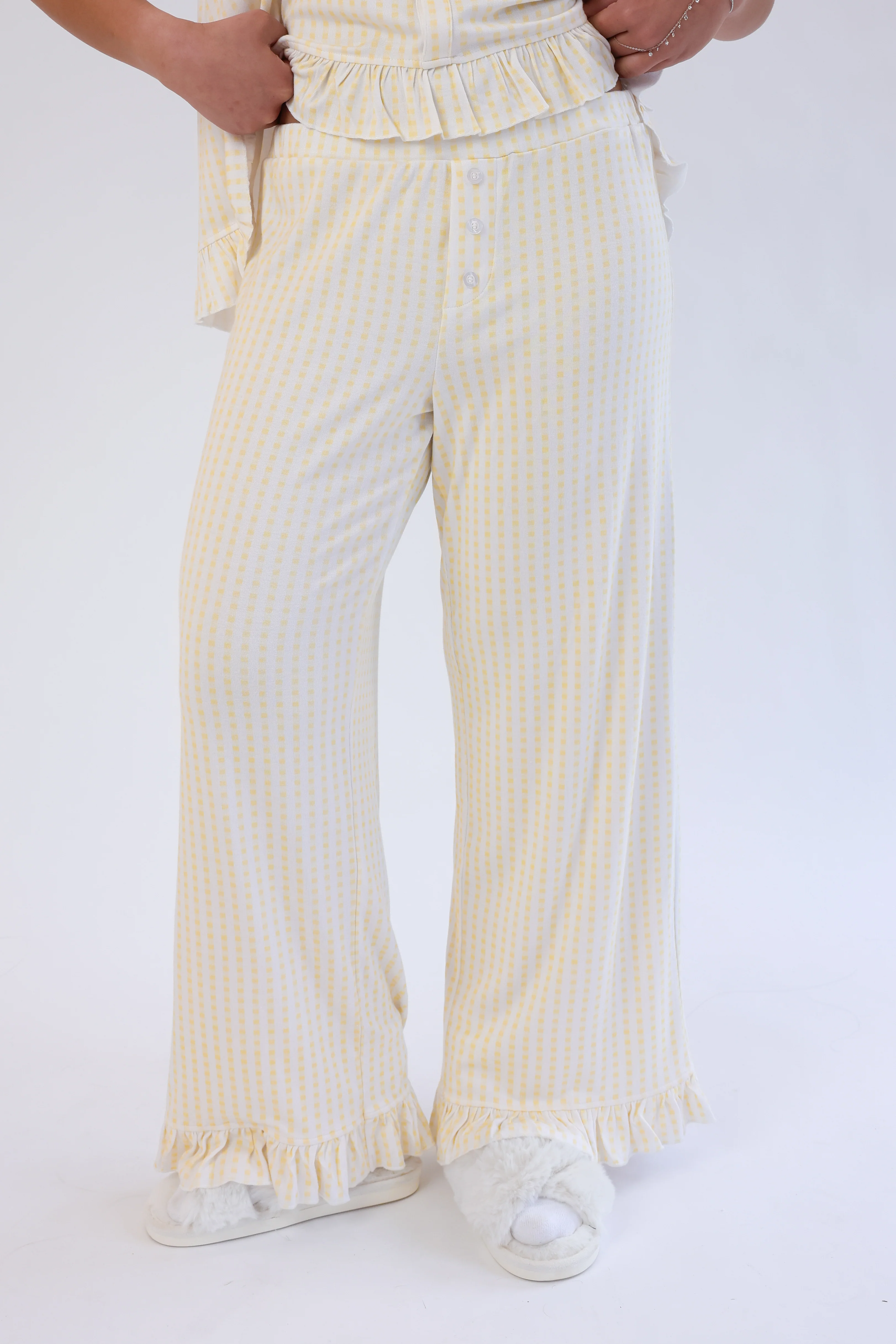 Gingham Girl Pants - Image 4