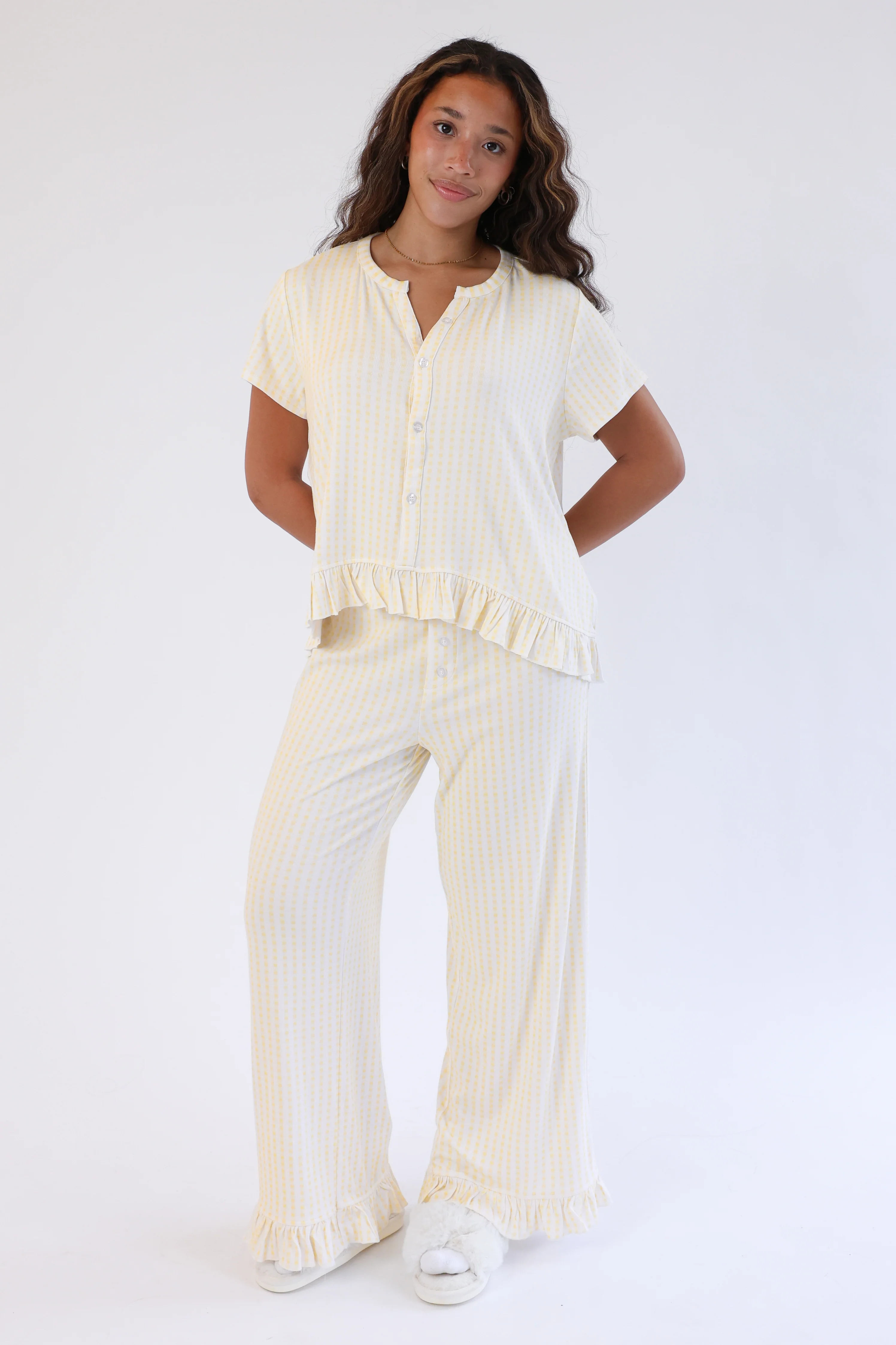 Gingham Girl Pants - Image 5
