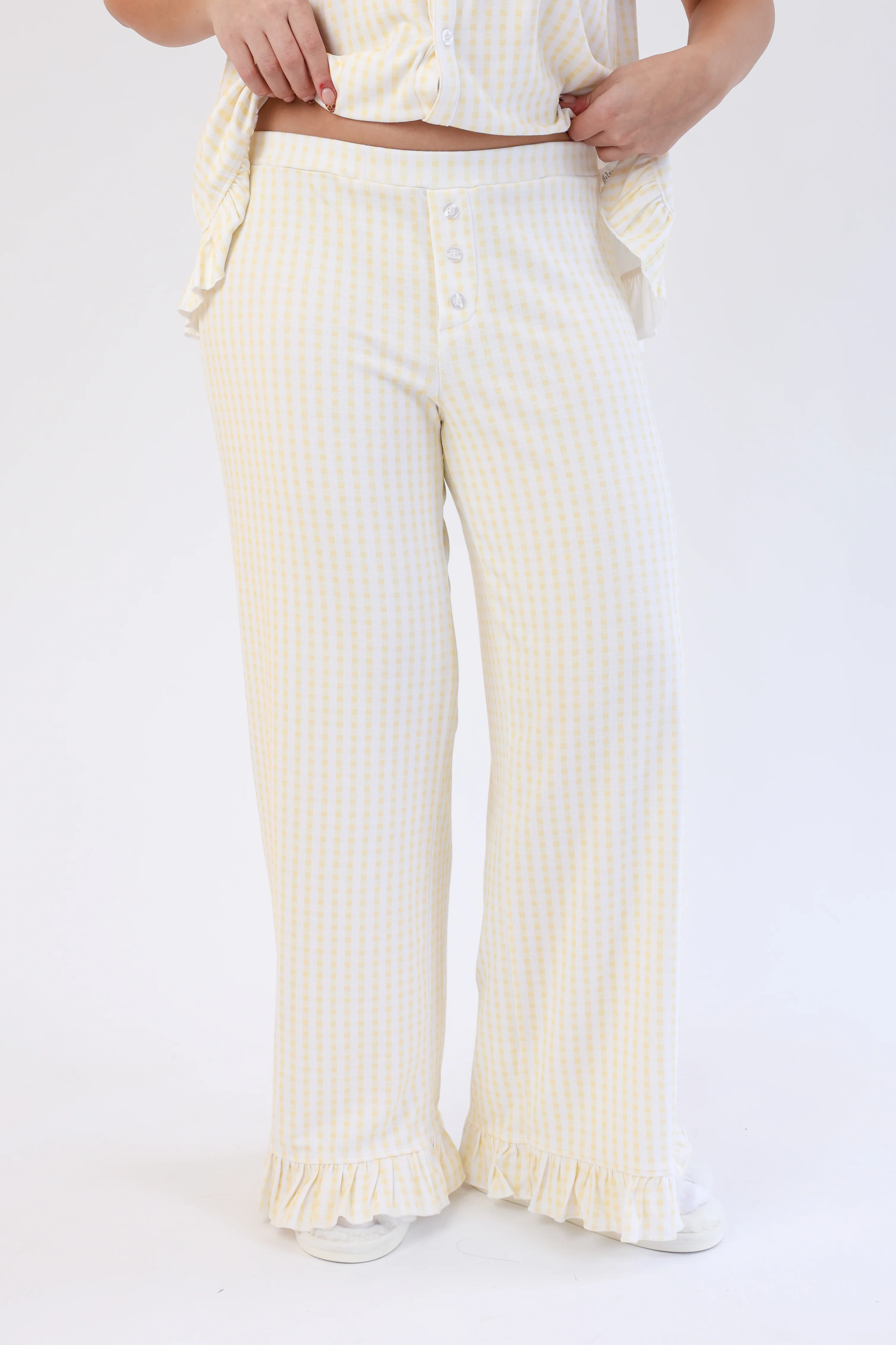 Gingham Girl Pants - Image 8