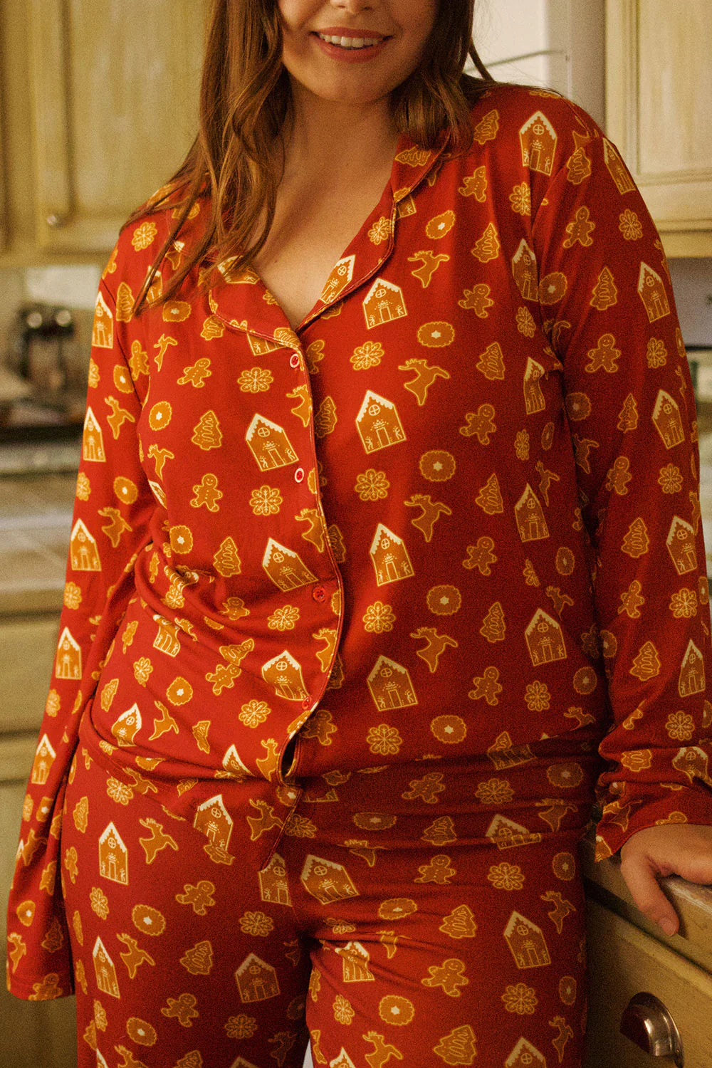 Gma's Christmas Cookies Button Down - Image 2