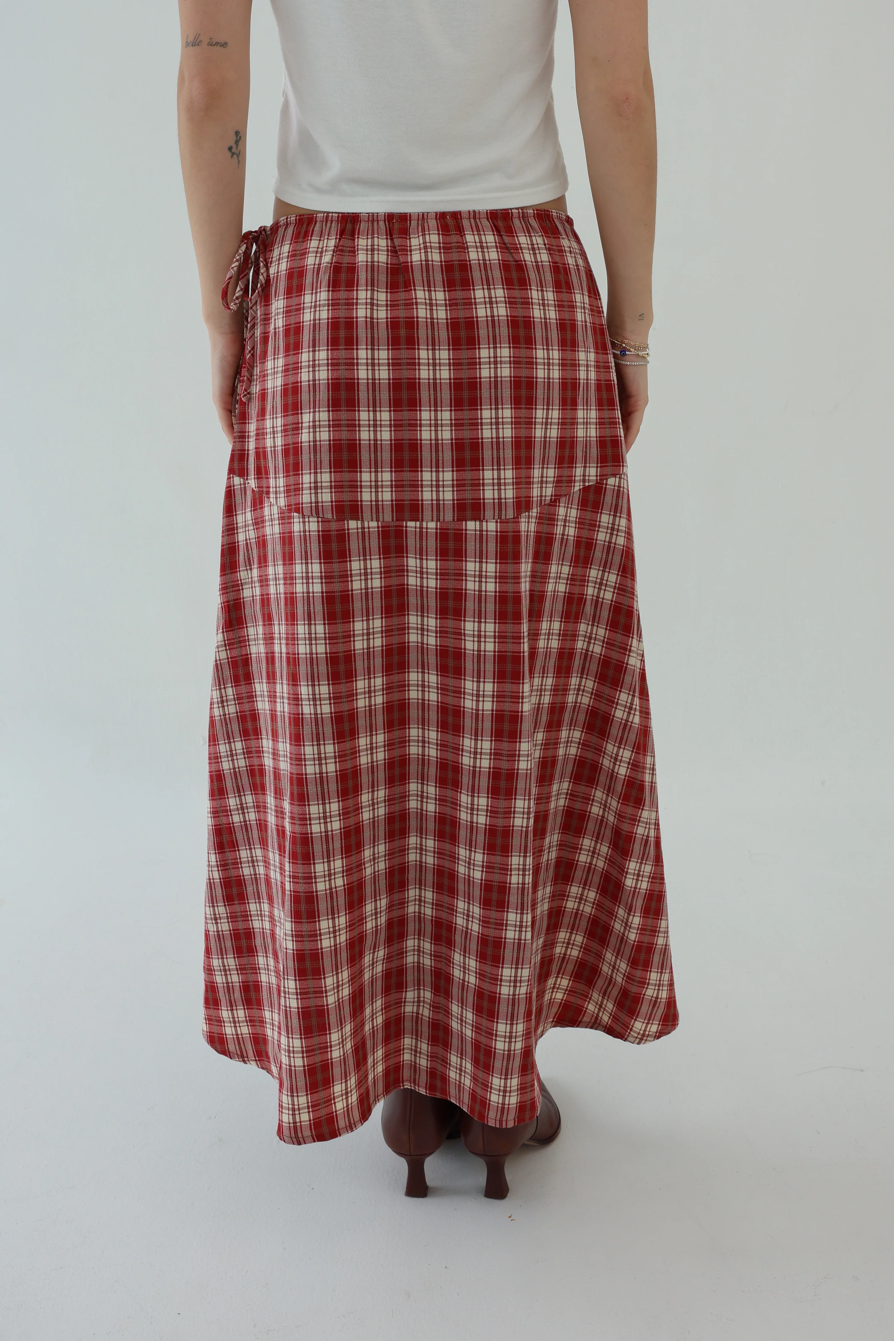 Heidi Plaid Skirt - Image 4