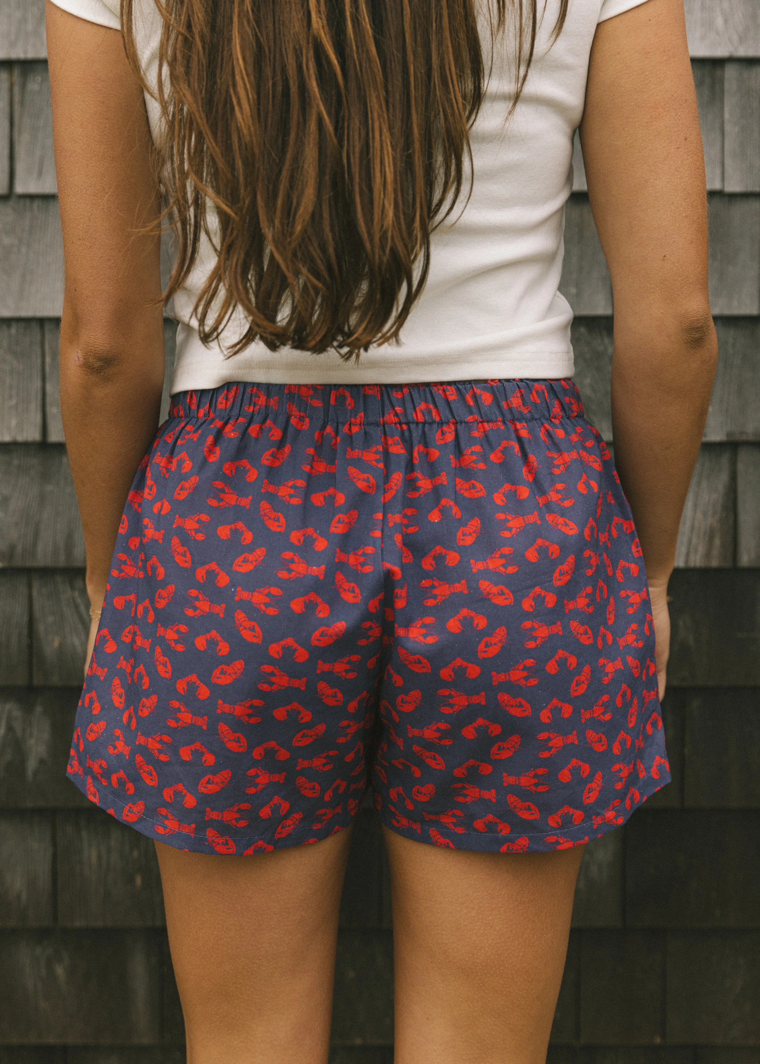 If You're a Lobster Linen Shorts - Image 5