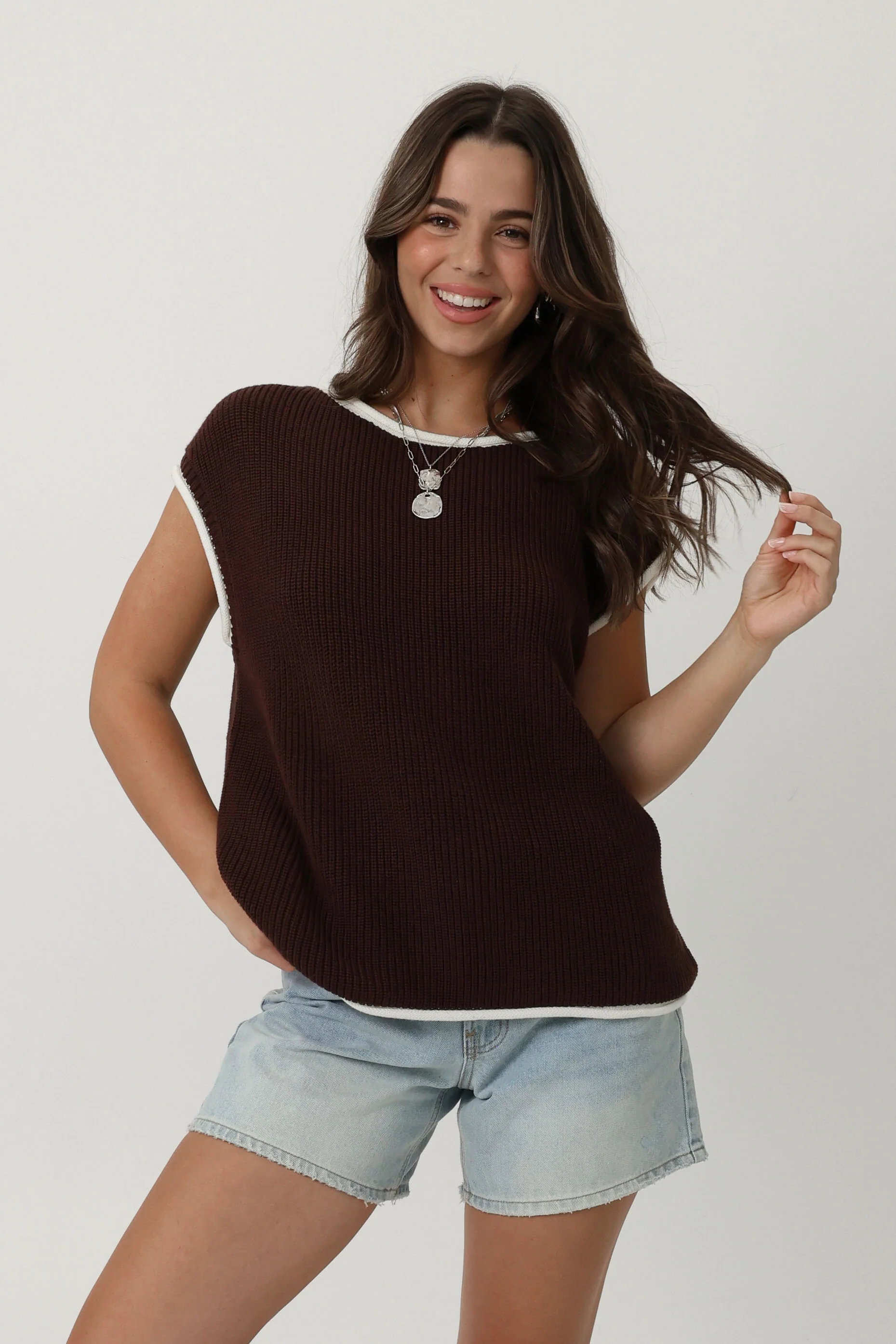 Jessie Top in Brown - Image 2