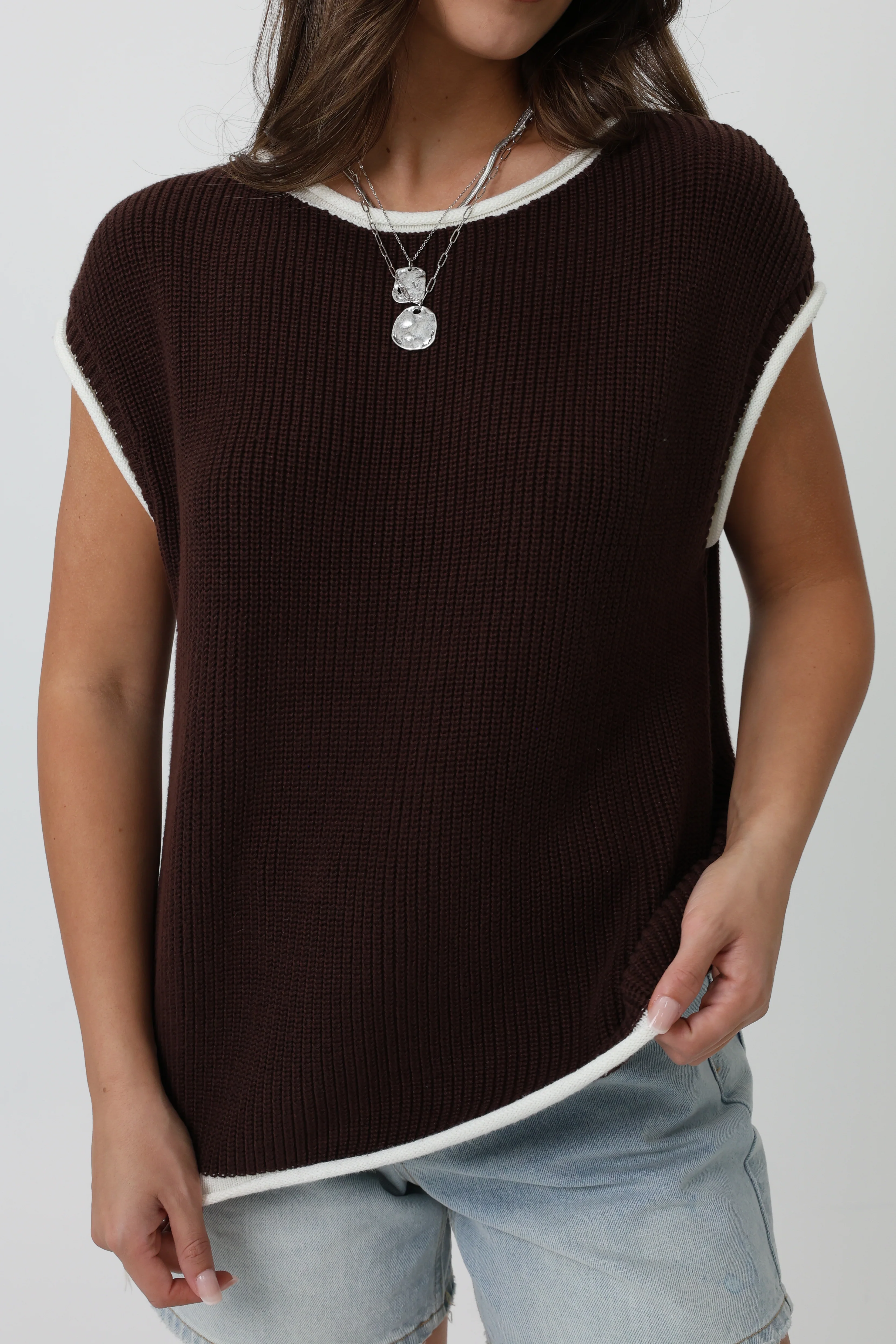 Jessie Top in Brown - Image 3