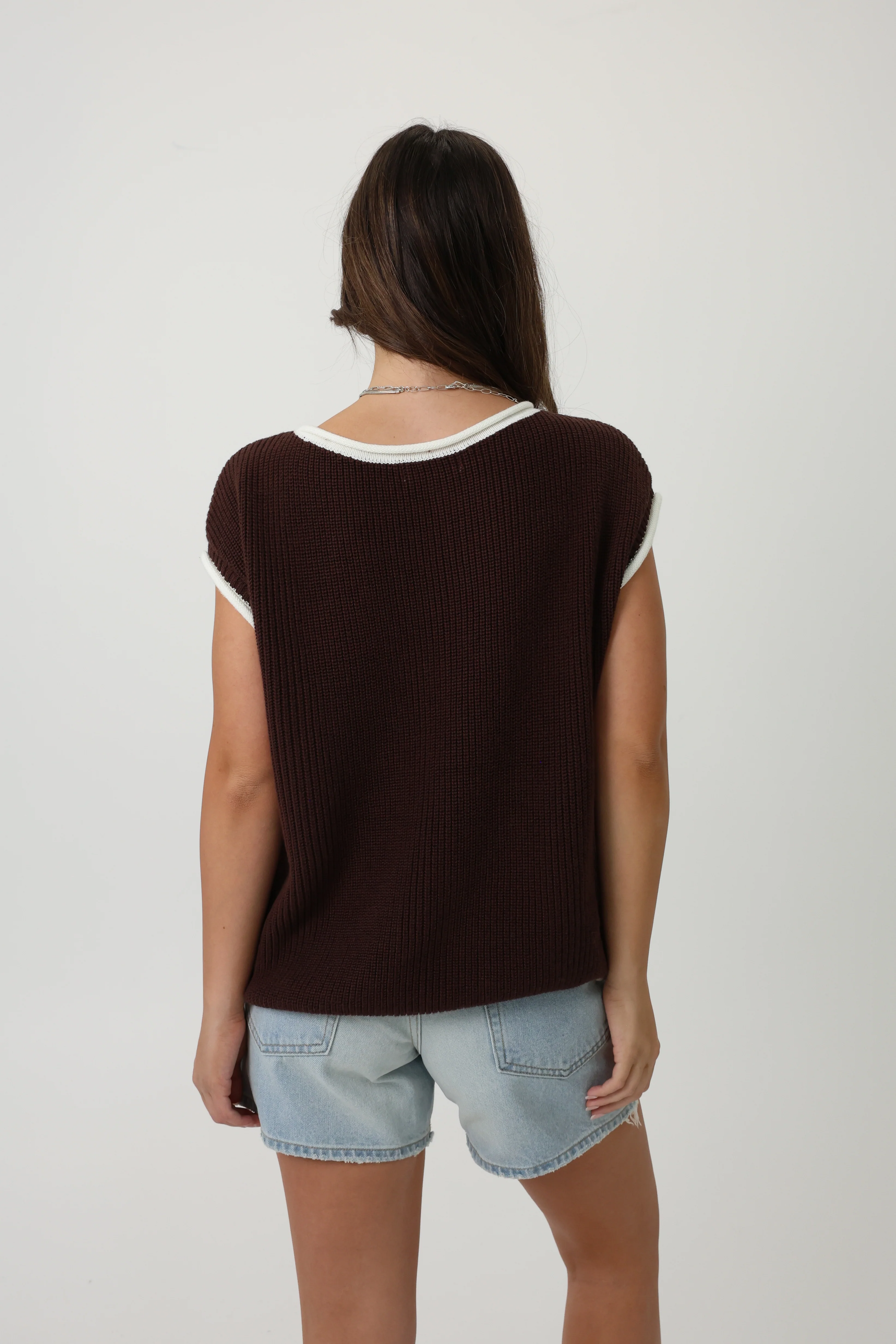 Jessie Top in Brown - Image 4