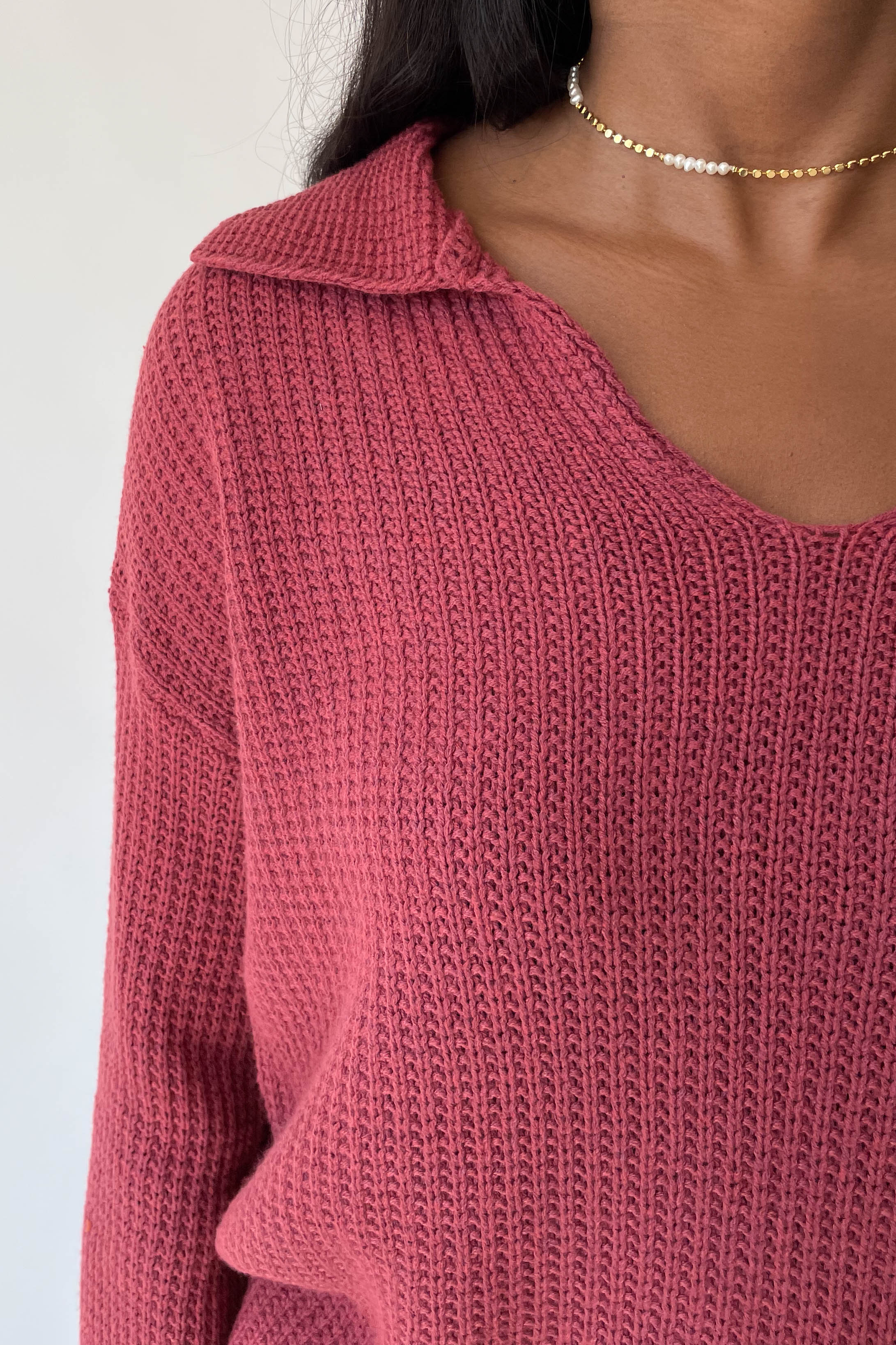 Josie Sweater in Sienna - Image 4