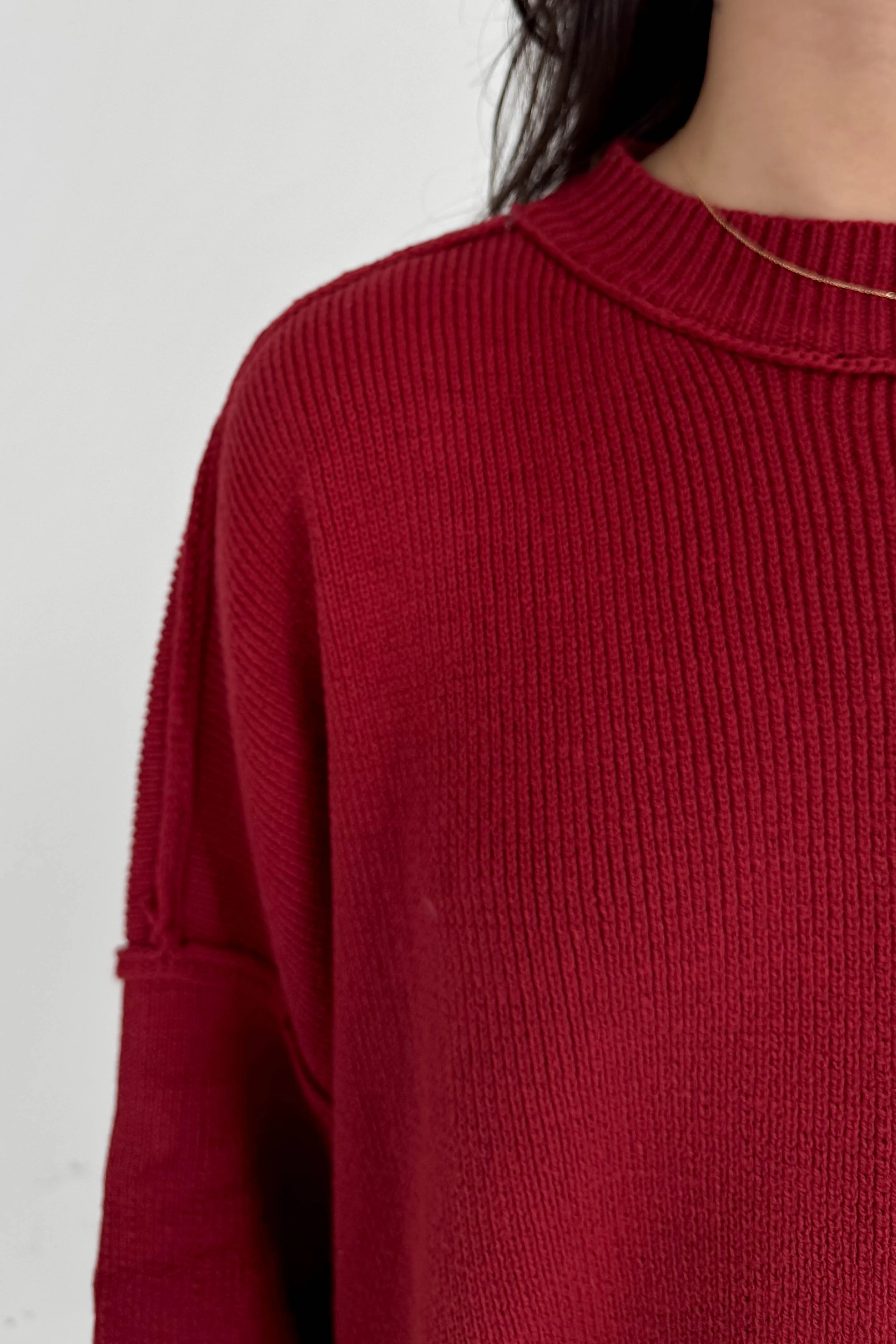 Martha Sweater in Red - Image 5