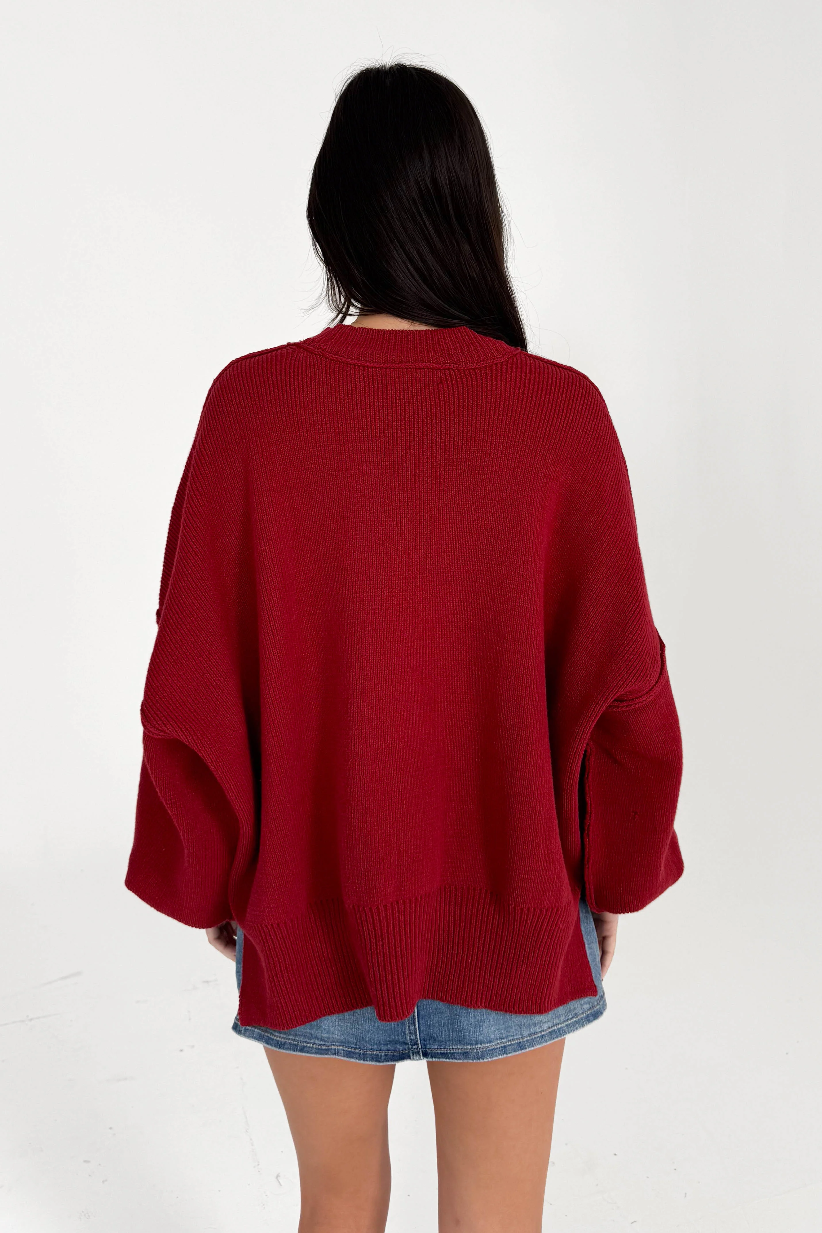 Martha Sweater in Red - Image 6