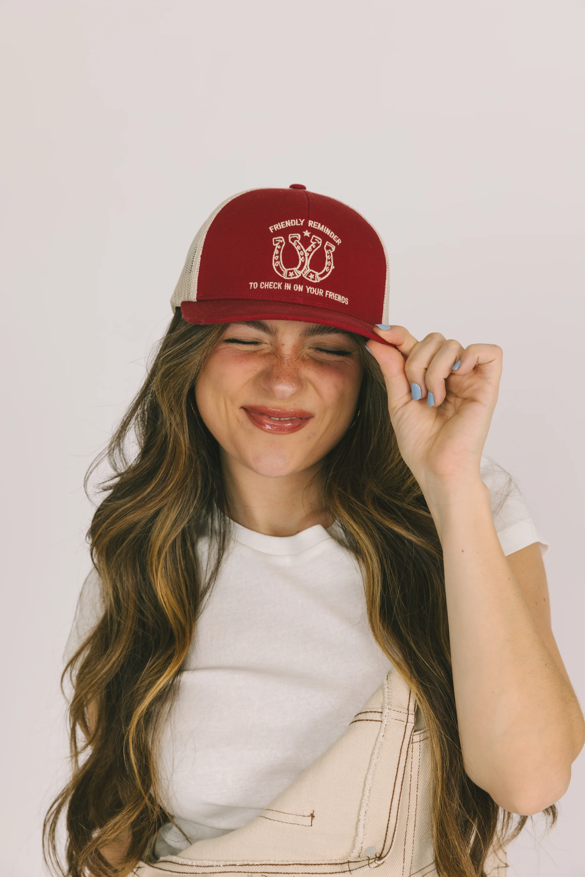 Mental Health Awareness Red Trucker Hat