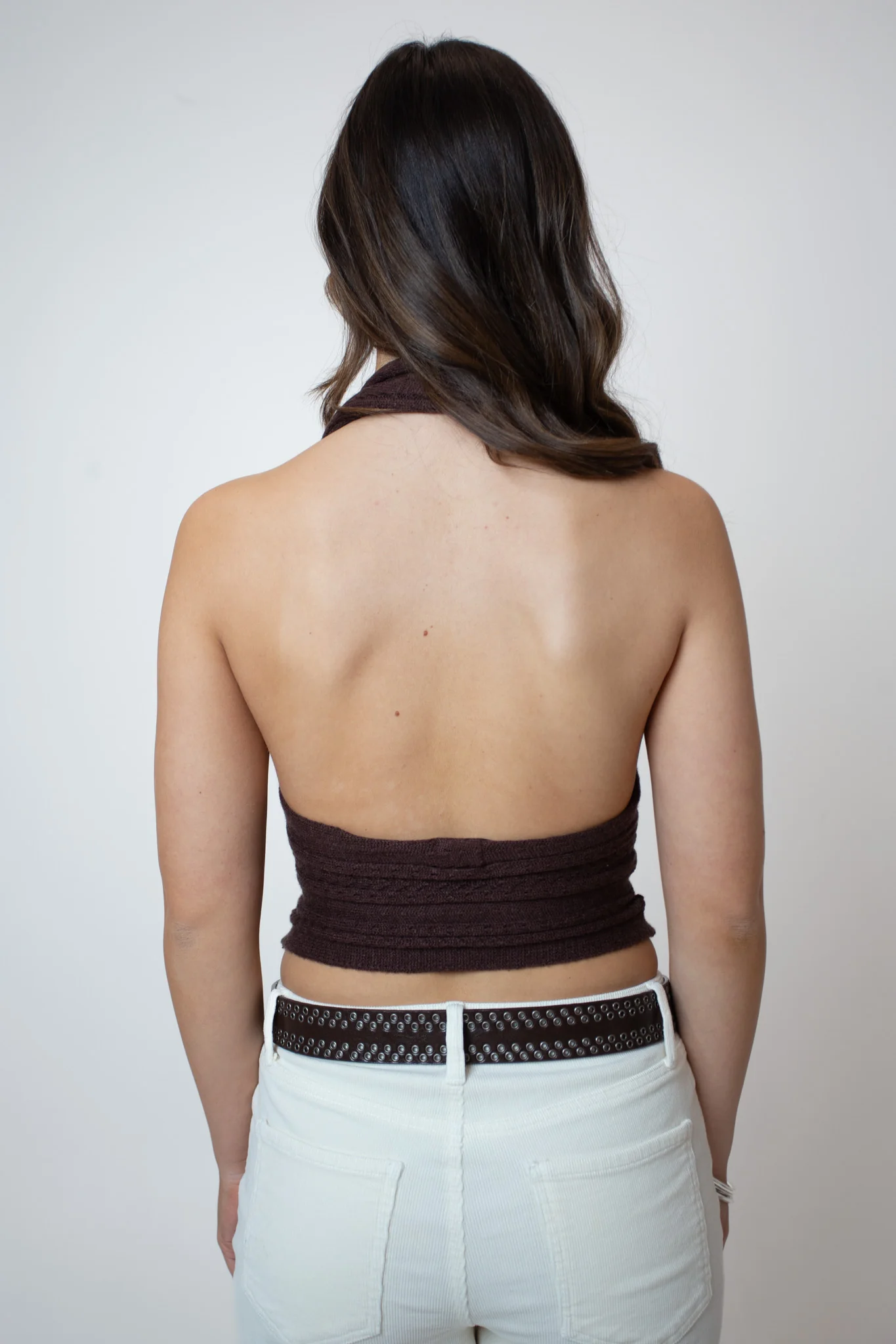 Molly Top in Brown - Image 4