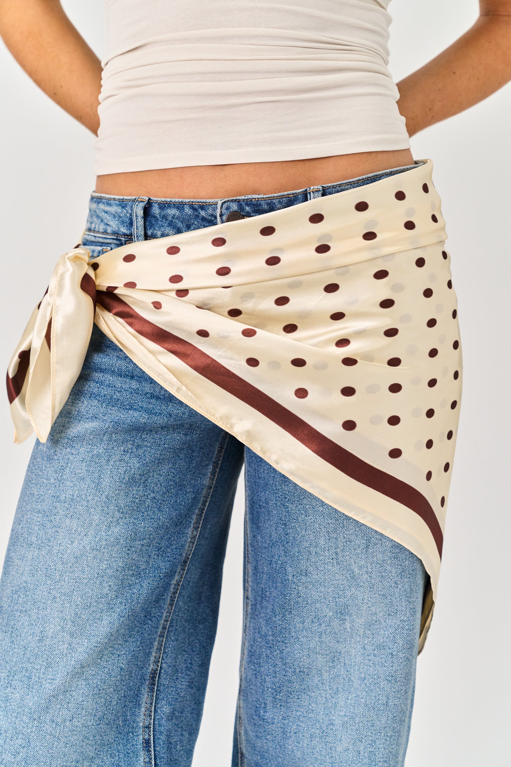 Polka Charm Scarf - Image 4