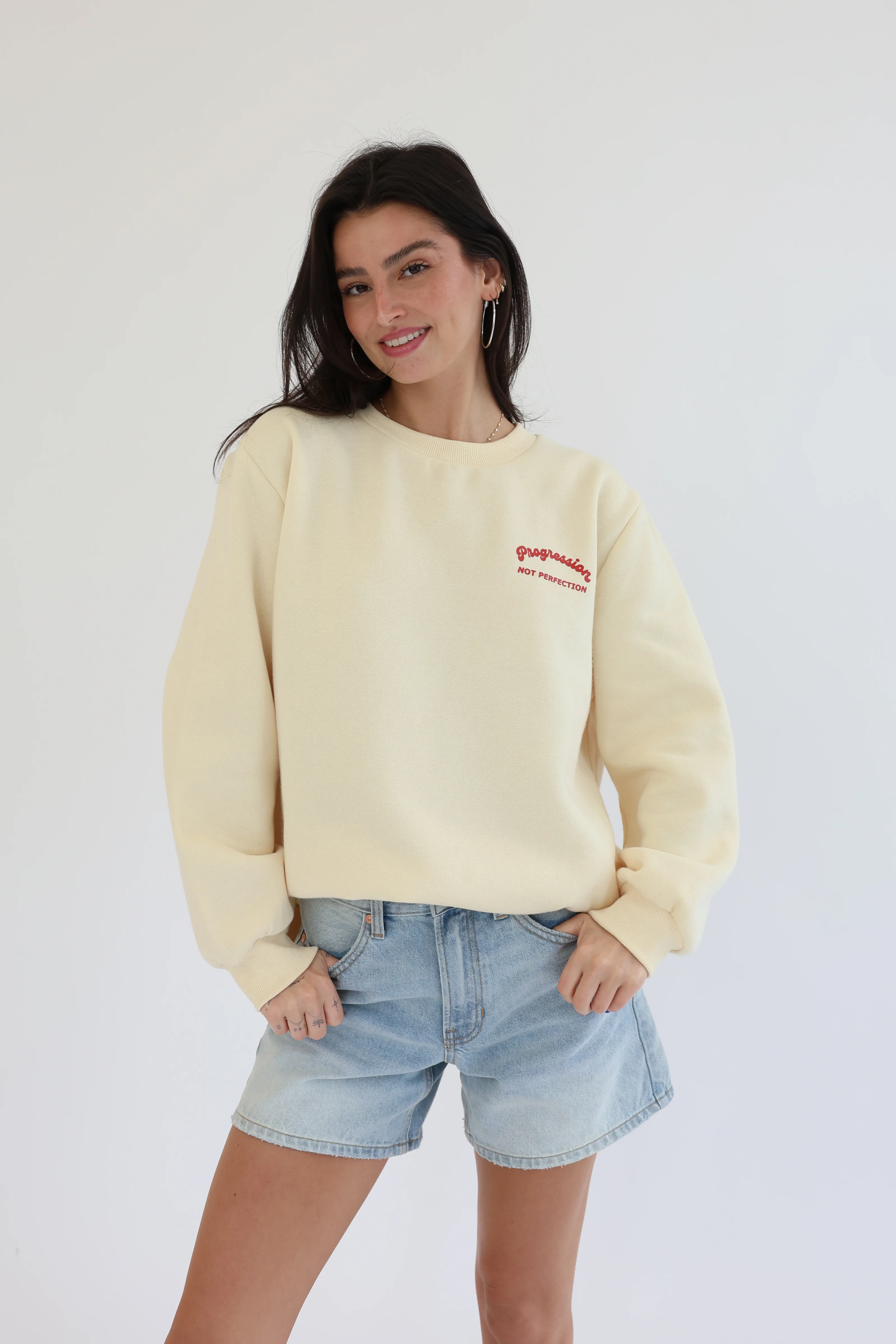 Progression Not Perfection Sweatshirt - Image 3