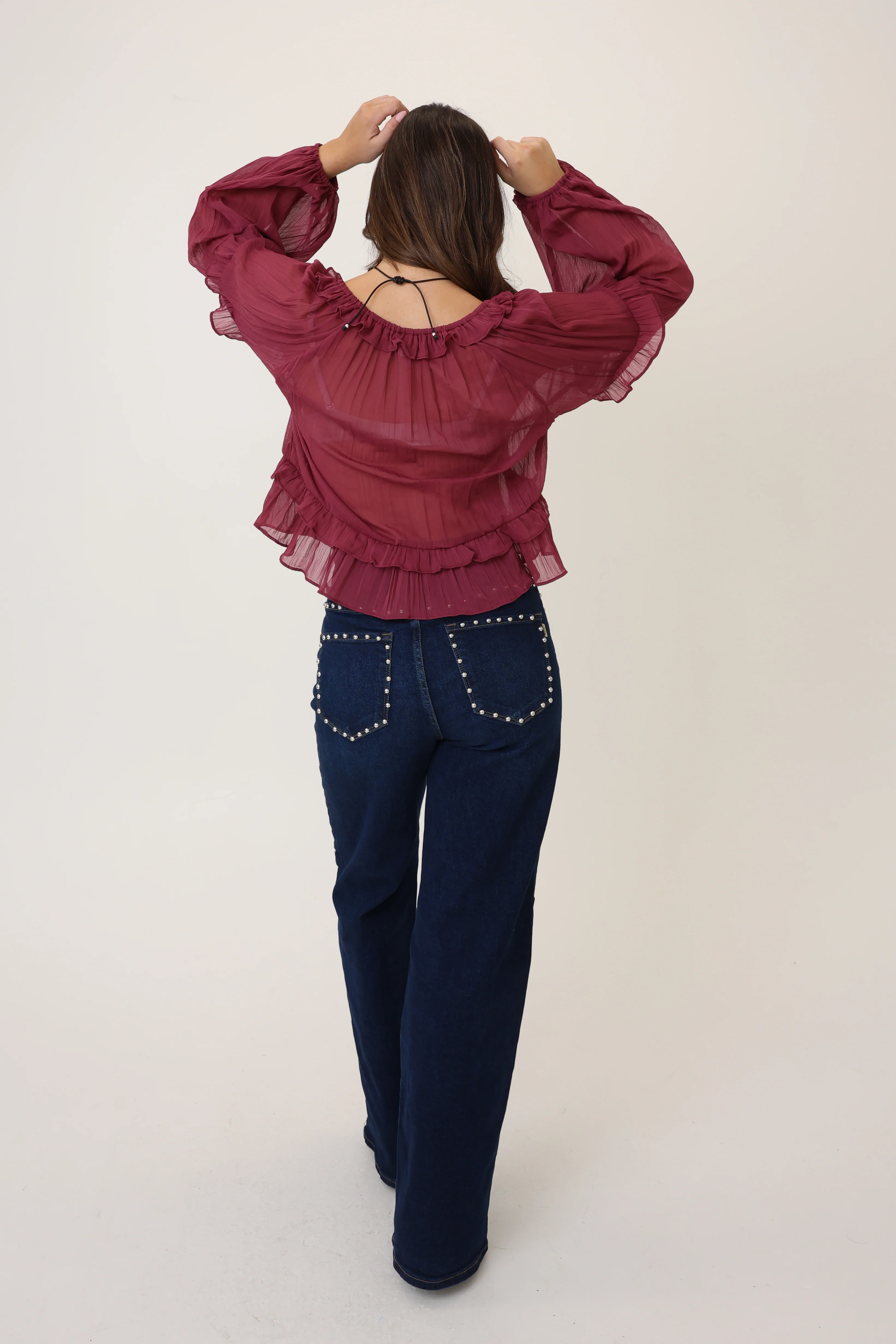 Show You Off Jeans in Dark Wash - Image 6
