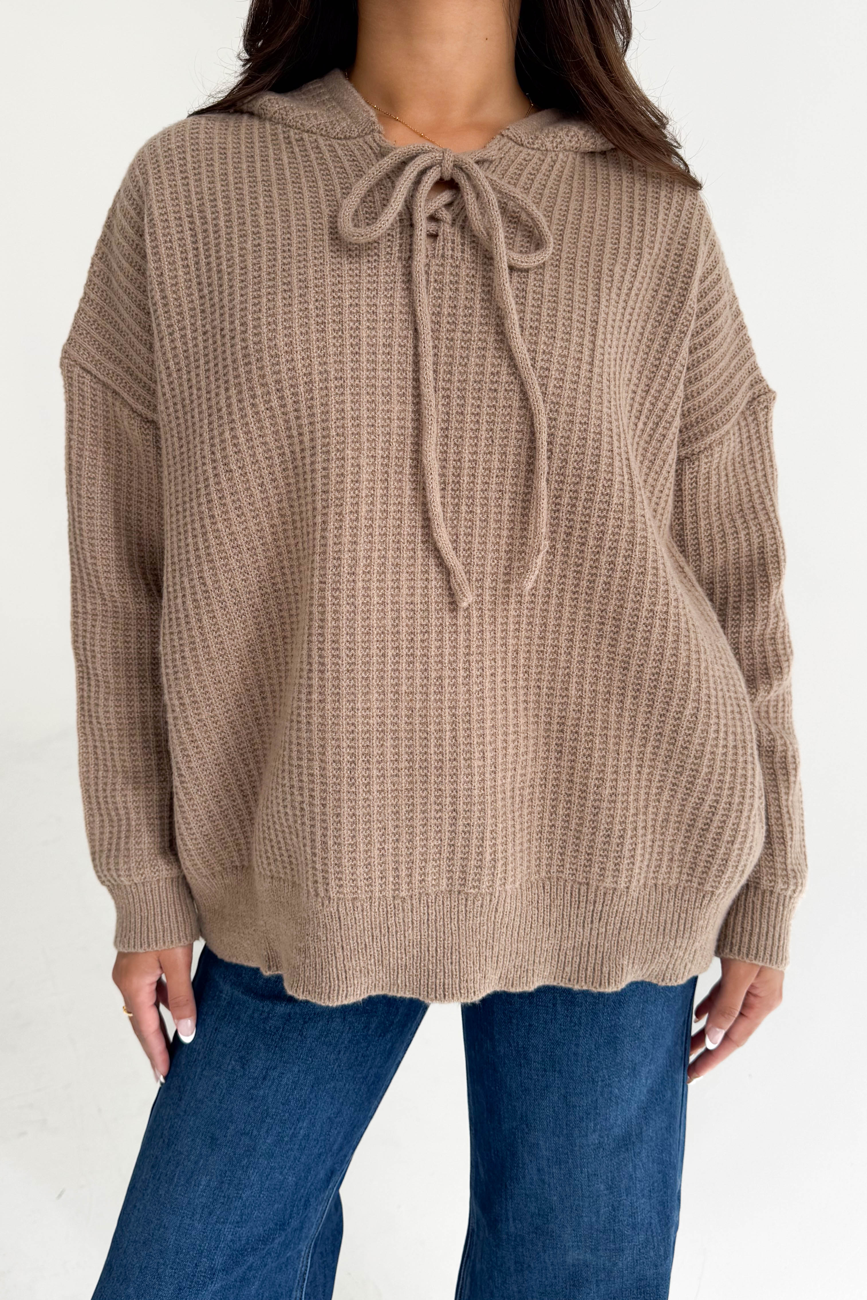 Skylar Sweater in Mocha - Image 2