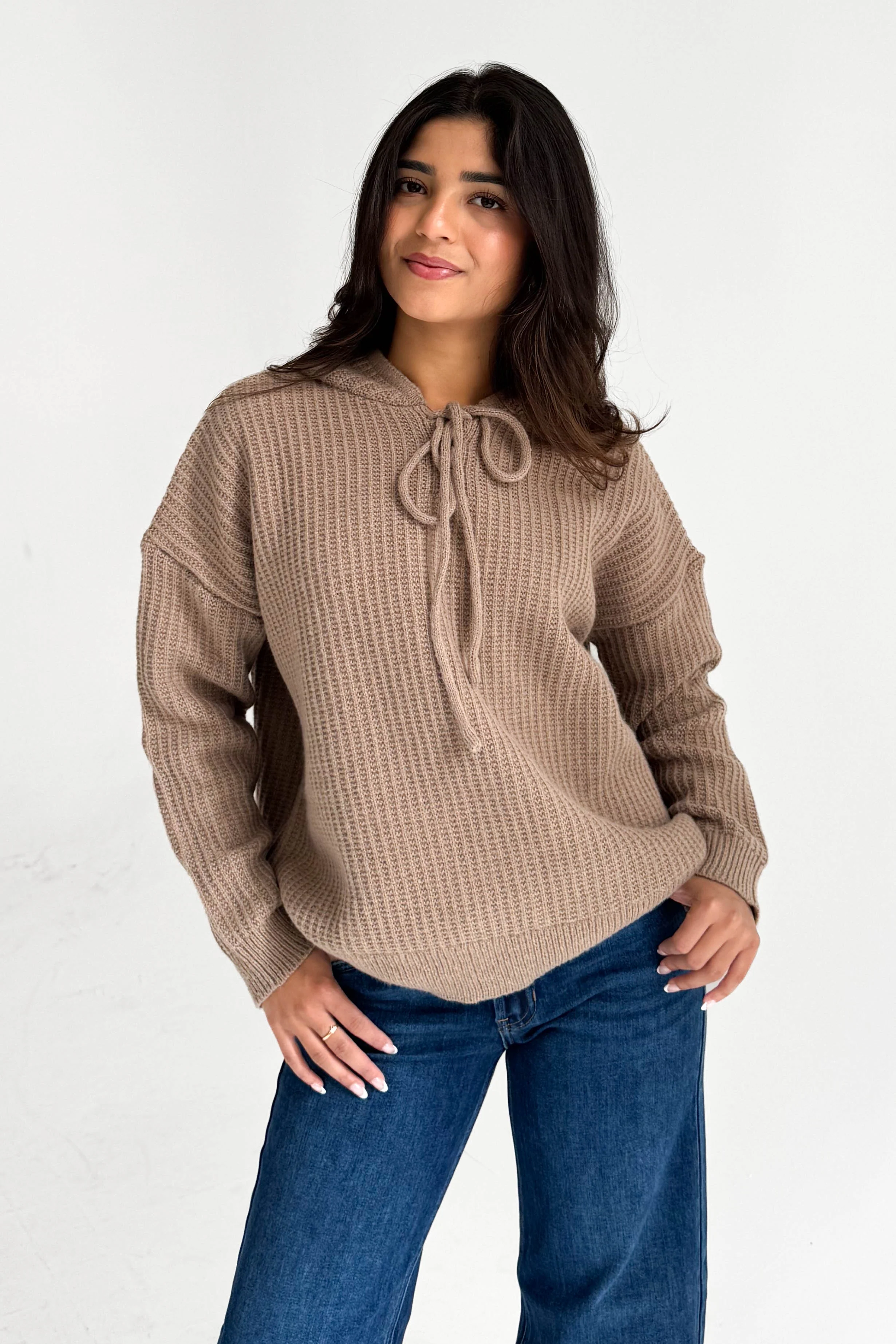 Skylar Sweater in Mocha - Image 3