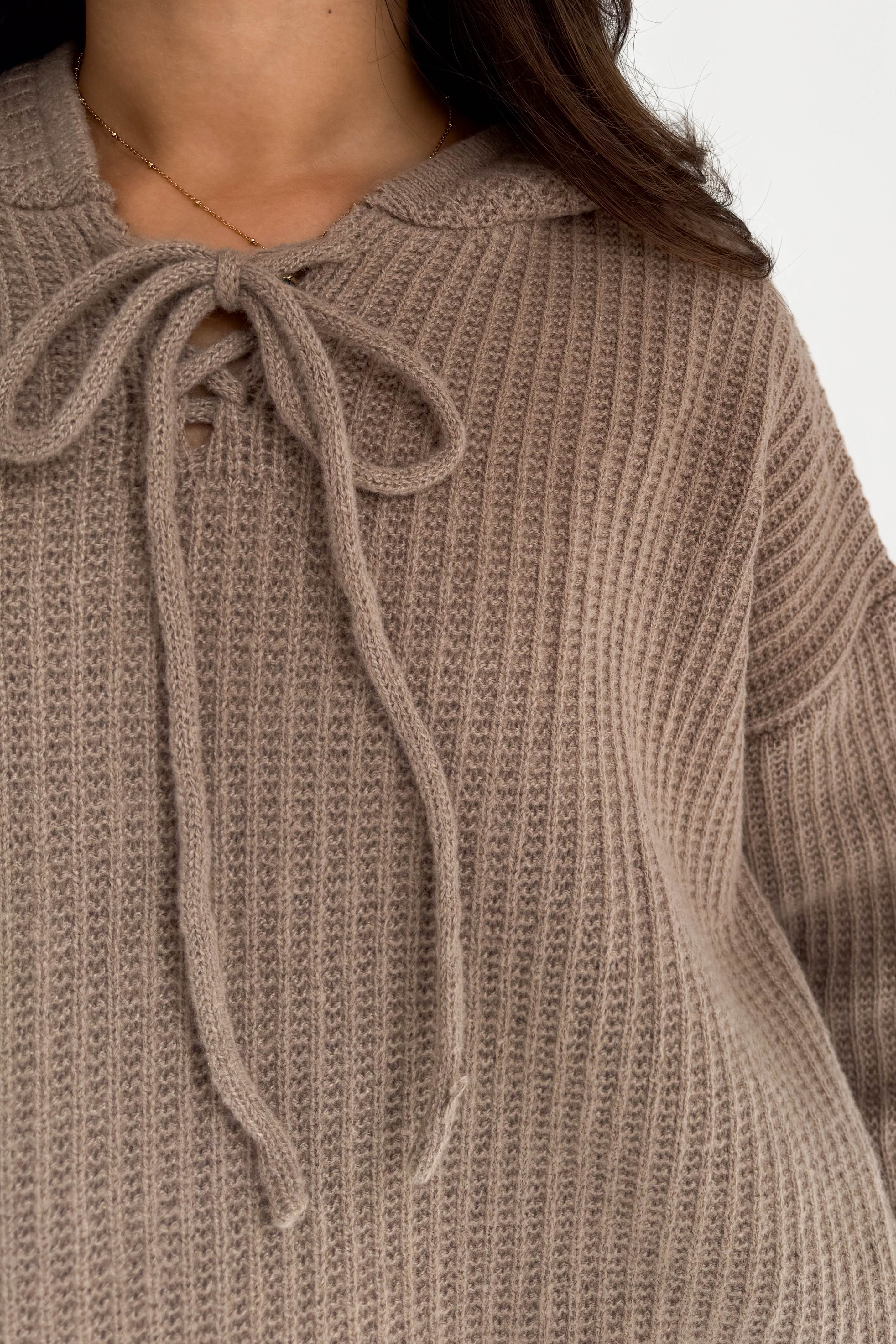 Skylar Sweater in Mocha - Image 5