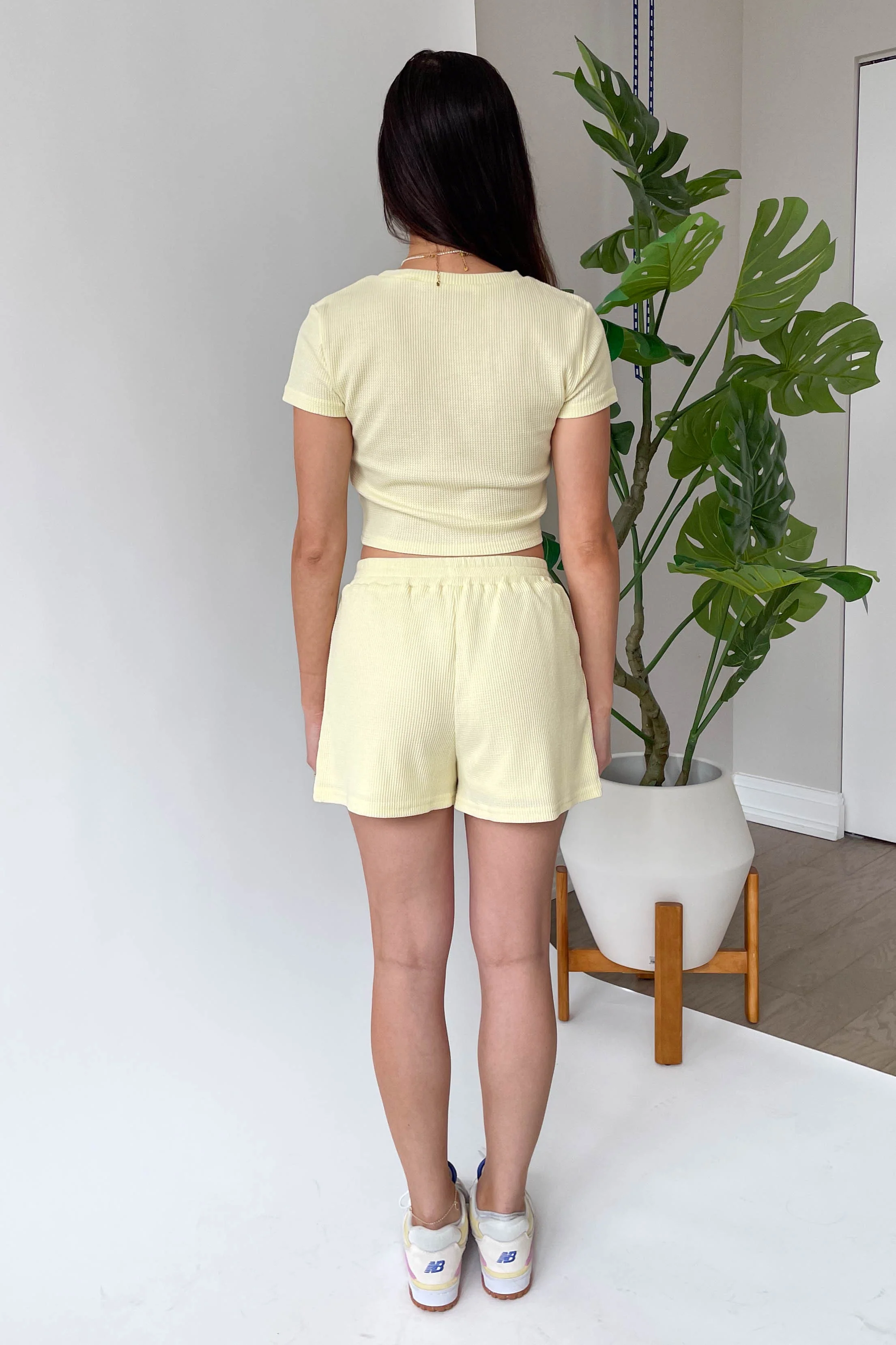 Sophia Shorts in Yellow - Image 5