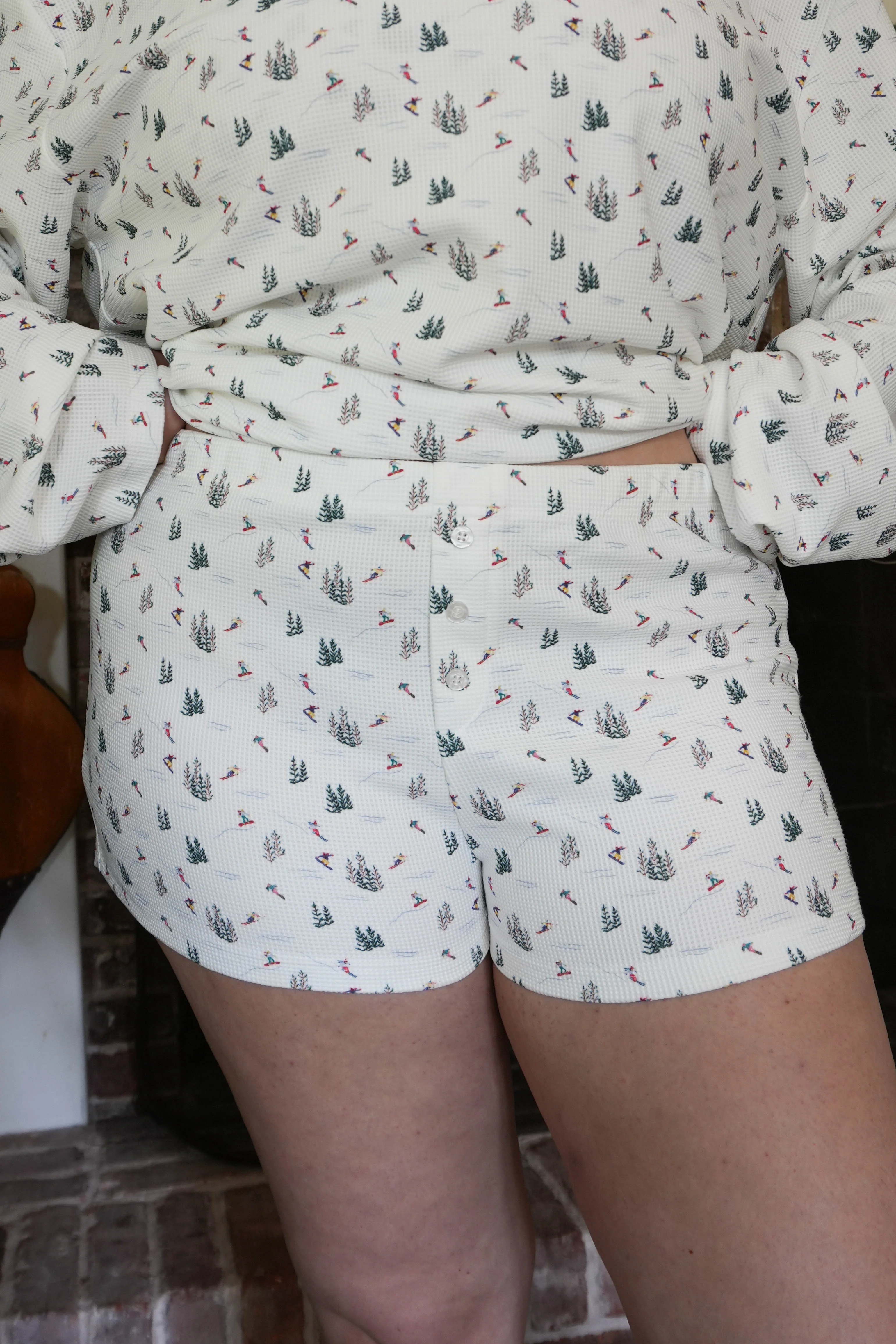 Sugar Mountain Waffle Boxer Shorts - Image 5
