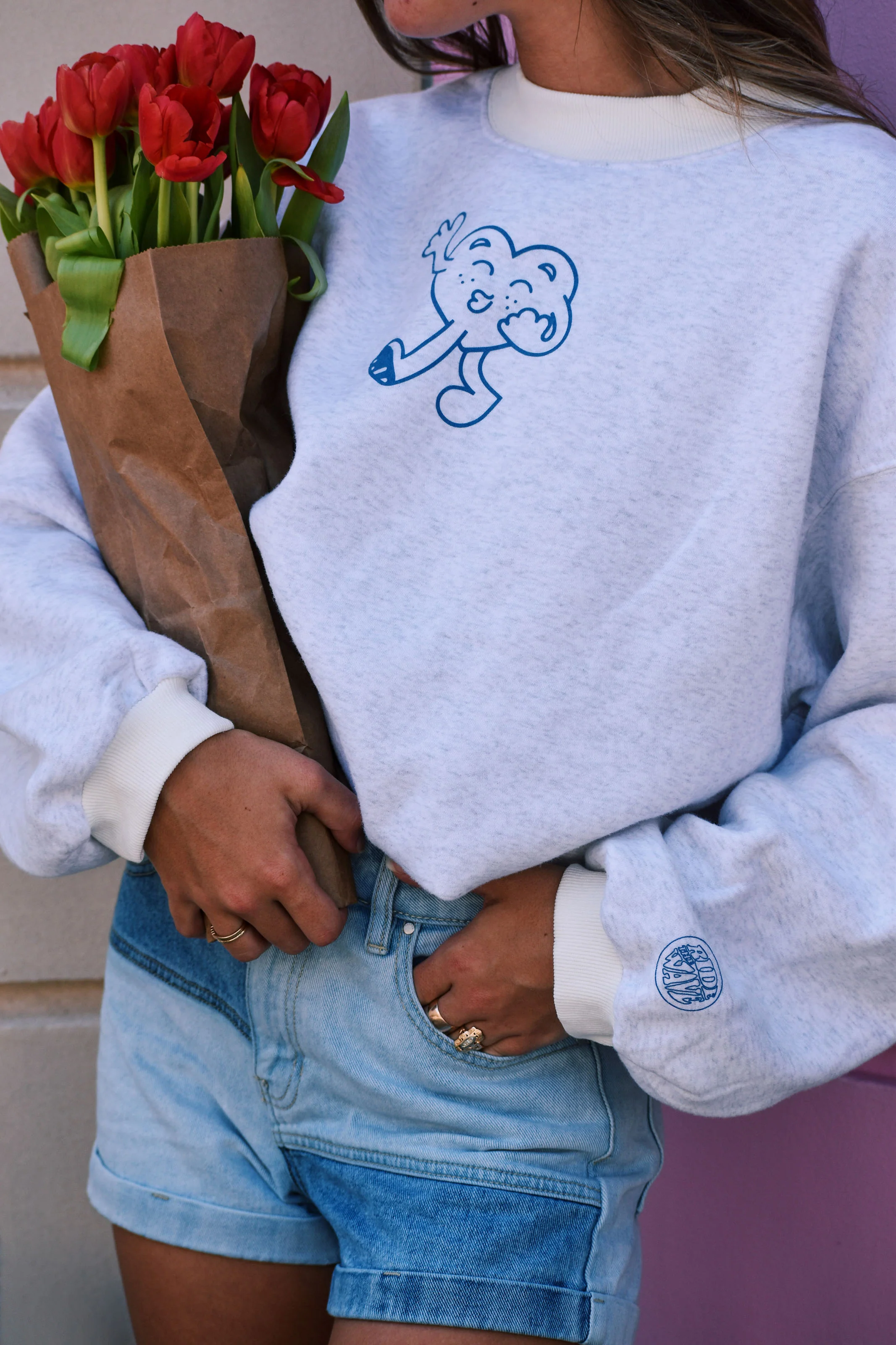 The World Is Better With You In It Crewneck - Image 7