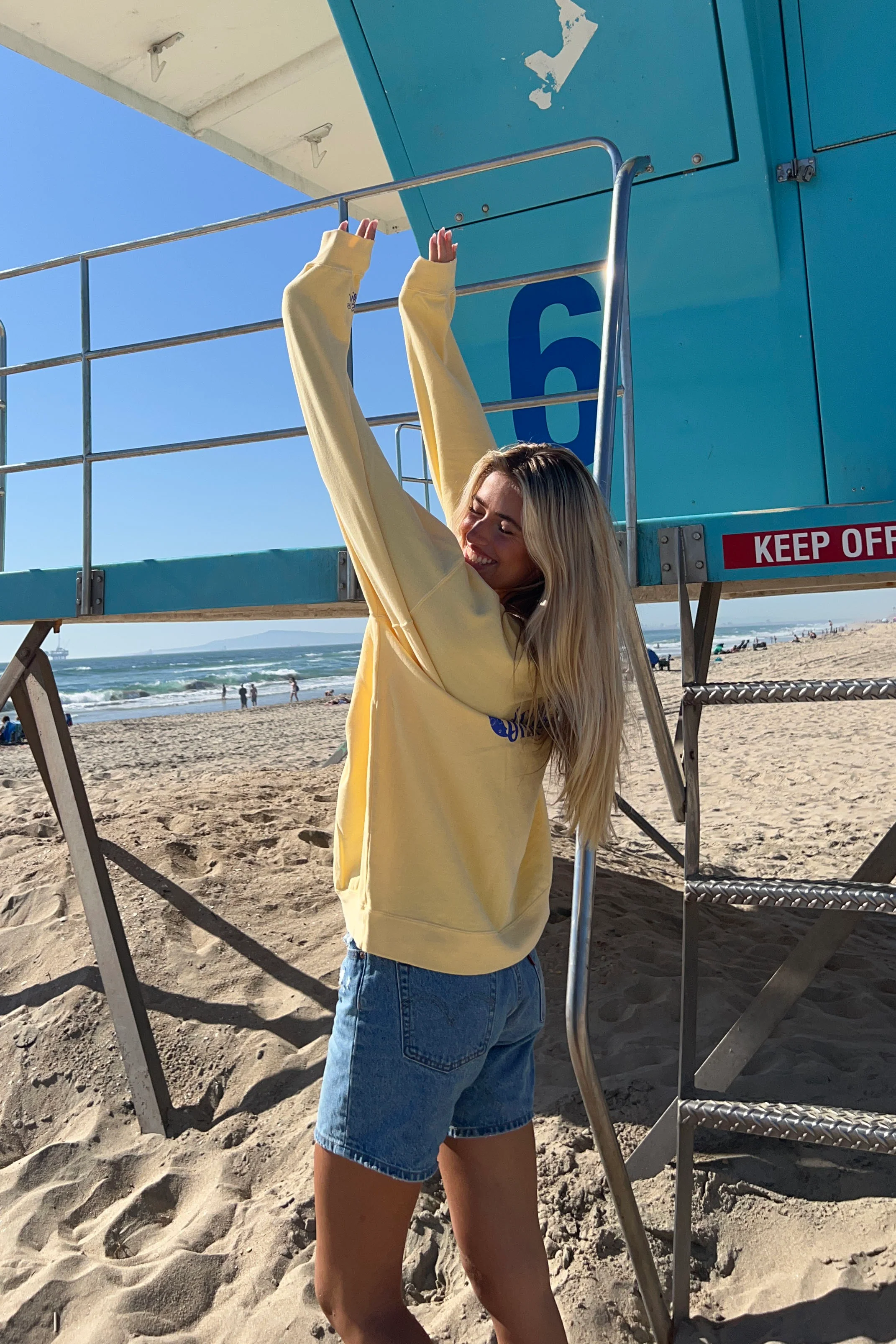 What If Sweatshirt in Yellow - Image 3